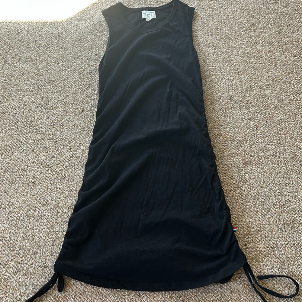 Black Cotten dress , size small
